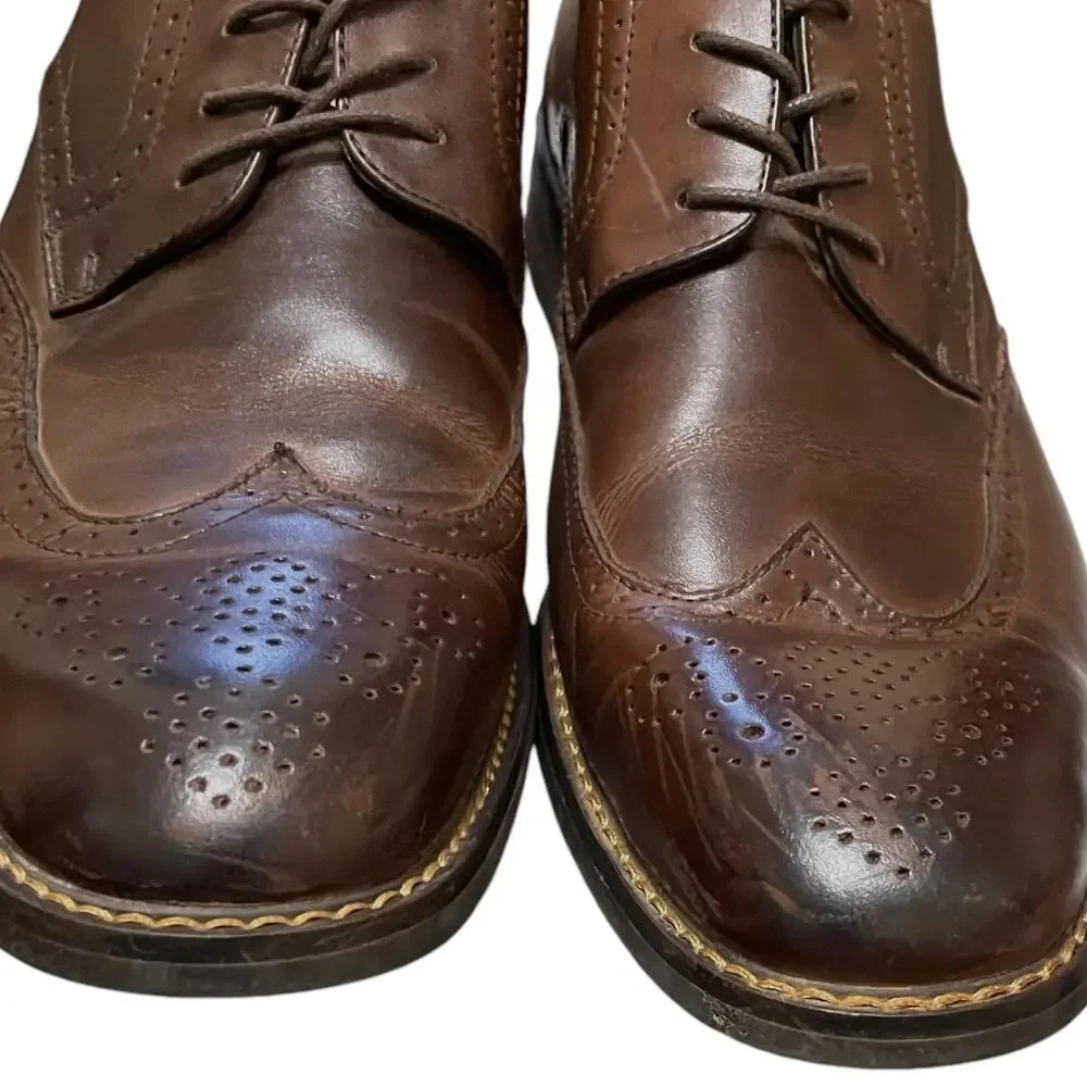 Joseph Abboud solid leather